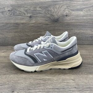 New Balance 997R Grey Silver Suede Mesh Low Top Sneakers U997RHA Mens 8